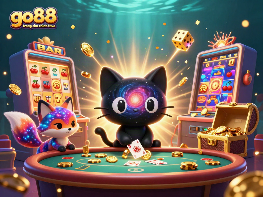 Experience exciting gameplay at go88 trang chu chinh thuc with vibrant casino characters and jackpot thrills.