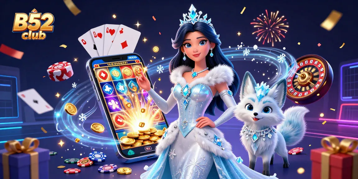 Spin to win big at B52 club with vibrant casino games and dazzling rewards!