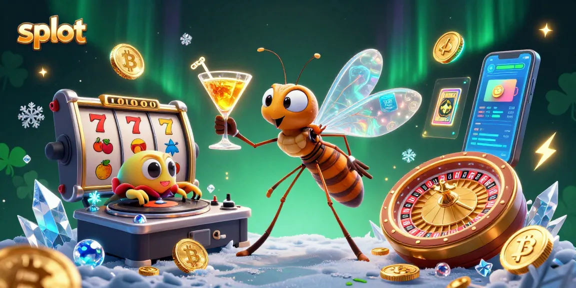 Engage in thrilling slot action with unique characters and vibrant casino elements.