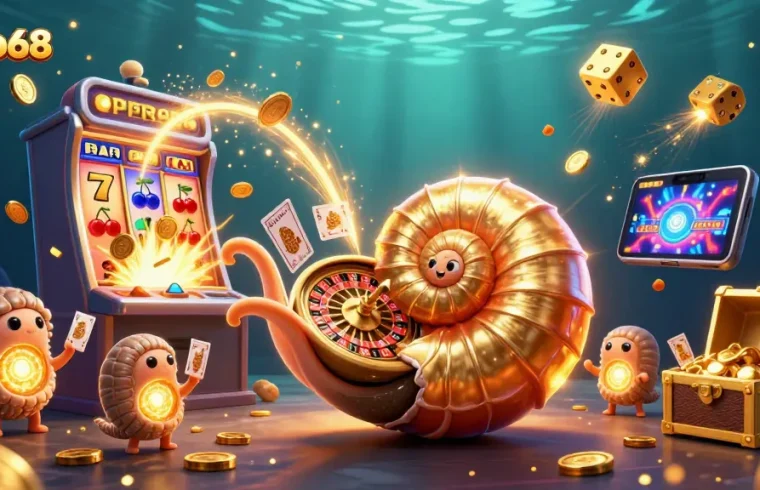 Experience thrilling gameplay at mmoo68 with ancient nautilus and jackpot explosions.